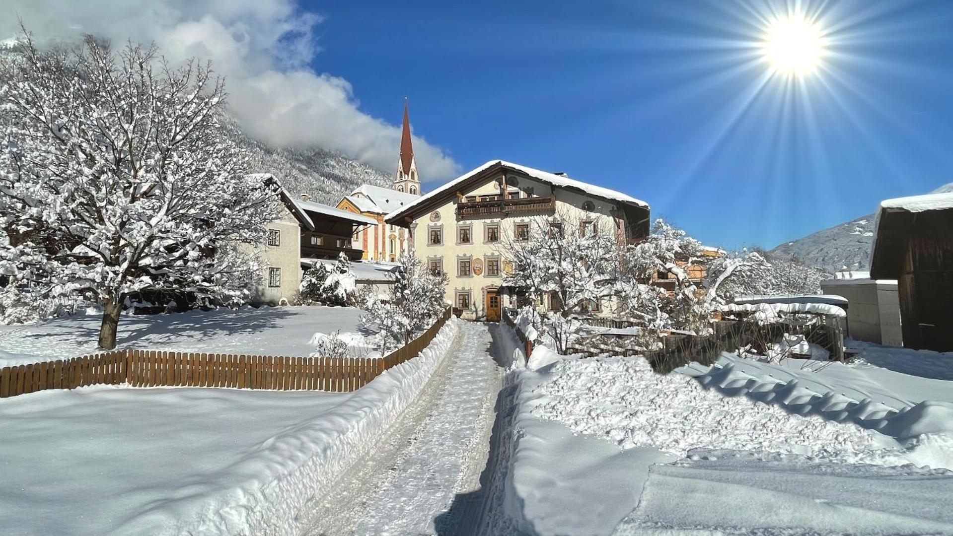 Ferienappartement Pircher-Maes Telfes im Stubai Exterior foto
